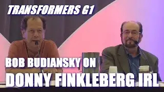 The Real Life Donny Finkleberg with Transformers G1 Writer Bob Budiansky at TFcon Toronto 2019.