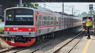 [4K] Stasiun Rawa Buntu: Kompilasi Kereta JR 205, Tokyo Metro 6000 VVVF | KRL Commuter Line (3/3)