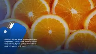 How long are Oranges good for in the refrigerator?
