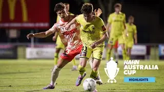 Wellington Phoenix v Brisbane Roar | Highlights | Hahn Australia Cup 2025 Playoffs
