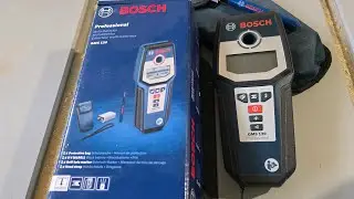 Bosch GMS120 rilevatore metalli Scanner per cavi elettrici rilevatore tubi dell'acqua  Multidetector
