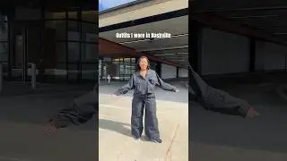 Outfits I wore in Nashville Tennessee