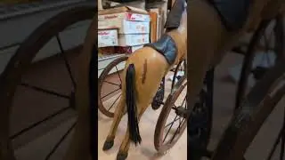 Vintage toy horse. trying to identify more information about it