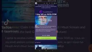 FREE GAMES ON GOG.COM, There is a time, 1 day left to claim the game. #freegame #gog.com #december