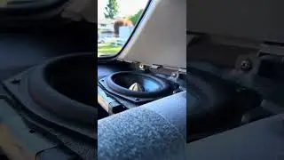 Rockville 6x9 subs powered by oldschool Alpine v12 amp