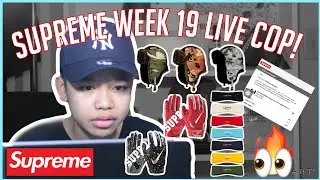 Supreme Week 19 Live Cop! (MANUAL CHECKOUT!)