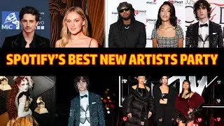 Spotify Best New Artists Party EXPOSED &ndash; Grammys Pressure, Red Carpet Drama & Viral Moments