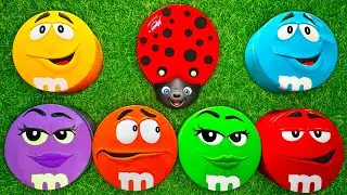 6 Minutes Satisfying with Unboxing Brilliant Boxes with Sweet Munz and Radiant M&M'S Candy ASMR