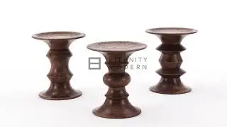 Walnut Stool | Mid Century Modern Furniture