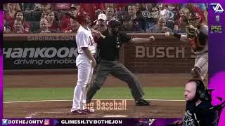 MLB | Umpire Enjoy The Strikeout - Big Baseball - Reaction