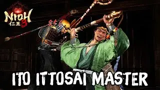Nioh 3- Beating Ito Ittosari (Master) with Samurai Axe build
