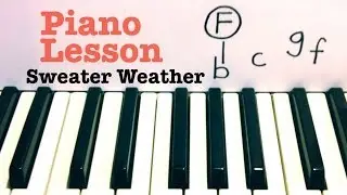 Sweater Weather ★ Piano Lesson ★ The Neighbourhood   ★  (Todd Downing)