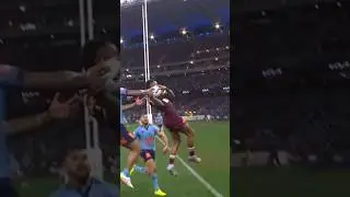 Hamiso Tabuai-Fidow&rsquo;s STUNNING Second Try! | QLD Game 2 Magic Moment | State of Origin 2025#nrl