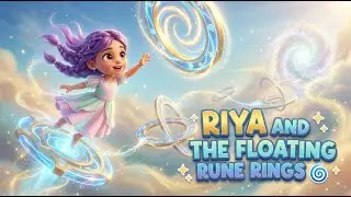✨Riya and the Sky Puzzle Rings &ndash; The Island That Floats on Magic🌀 | #riyaadventure#floatingrunerings