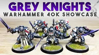 GREY KNIGHTS Showcase Warhammer 40k - Paragon & Paladins Painted by Siege Studios