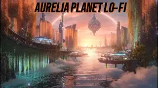 Aurelia Planet Lo-Fi 🌍✨ | Futuristic Chill Beats for Relax, Study & Sleep