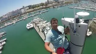 Installing radar reflector