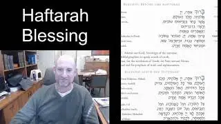 Haftarah Blessings
