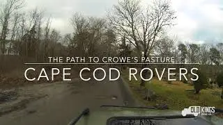 The Path to Crowe's Pasture in Land Rovers!  Cape Cod, Massachusetts