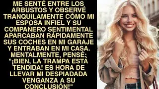 Me Senté Entre Los Arbustos Y Observé Tranquilamente Cómo Mi Esposa Infiel Y Su Compañero Sentimenta