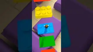 A Staircase Made of LEGO Pieces 🧱😲 I Climbed Them Like Real Stairs in Peppa&rsquo;s Roblox World