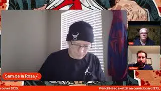 Live Sketch op with Sam De La Rosa
