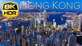 Hong Kong 8K HDR 60FPS Ultra HD | Drone and Camera Footage