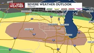 LIVE: First Warn Weather Forecast - Severe Weather threat for July 28, 2023