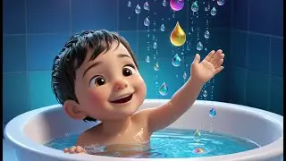 Splish, Splash, A Rainbow Bath Rhyme Song | Popular Nursery Rhyme & Educational Kids Songs