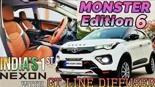 INDIA'S FIRST NEXON WITH GT LINE DIFFUSER...!!!MONSTER EDITION 06📞9820187037📞9820833594