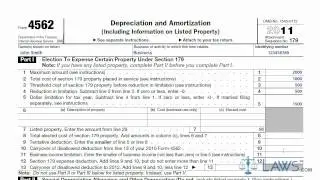 Learn How to Fill the Form 4562 Depreciation and Amortization