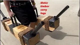 A trip to Slaters Hardware to buy some Timber Carry Logs (Farmers Carry)