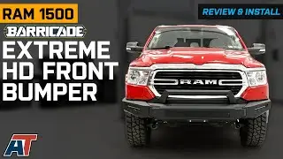 2019-2024 RAM 1500 Barricade Extreme HD Modular Front Bumper Review & Install