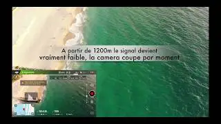 Test de Portée #2 du DJI Mavic Air - Distance Maximale en Zone sans Interférences