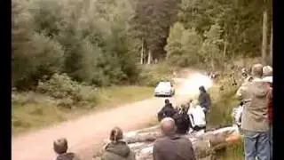 Colin McRae forest stages rally 2007.Craigvinean