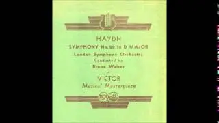 Haydn Symphony No. 86 (Bruno Walter, 1938)