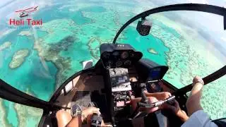40 Seconds with Heli Taxi over The Great Barrier Reef