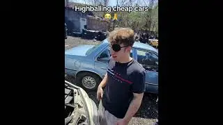 Highballing cheap cars 😭💪 #domthetroll