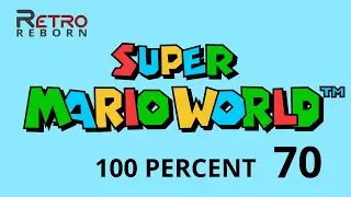 Super Mario World (SNES) - 100% 70 - Star World 1 KEY