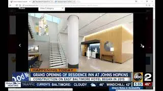 Grand opening of Residence Inn at Johns Hopkins