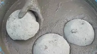 Grainy SandCement Dusty Smashing DRY WET 💦 PASTE PLAY @softnoisesmashingasmr