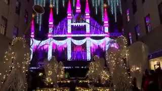 2016 Saks Fifth Avenue Holiday Light Show and fireworks