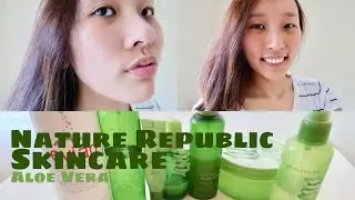 Morning Skincare Routine|Nature Republic Aloe Vera Skincare