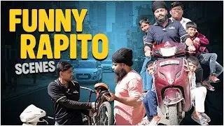 Funny Rapito Scenes | Telugu Comedy | Bike Taxi Kastalu | Telangana