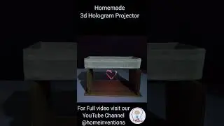 Make your own 3d Hologram Projector at Home #lifehacks #diy #scienceproject