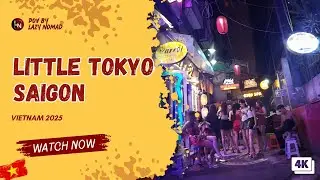 Ho Chi Minh City Nightlife POV Walk 2025 &mdash; Japan Town | Vietnam POV by Lazy Nomad