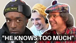xQc Reacts to Rappers SHOCKED By Nardwuar
