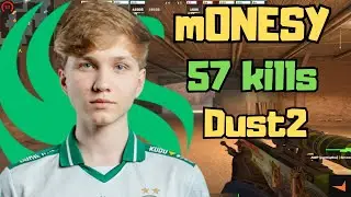 CS2 POV | m0NESY Faceit Ranked (Dust2) - Voice Comms 57-40