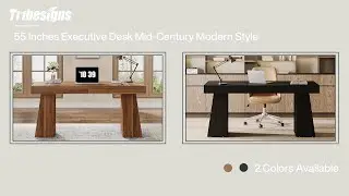Tribesigns 55-Inch Executive Desk - JW0821 #homedecor #furniture #interiordesign