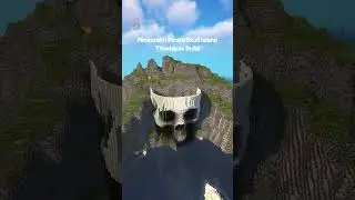 Minecraft: Pirate Skull Island (Timelapse Build) #minecraft #minecraftshorts #minecraftbuilding